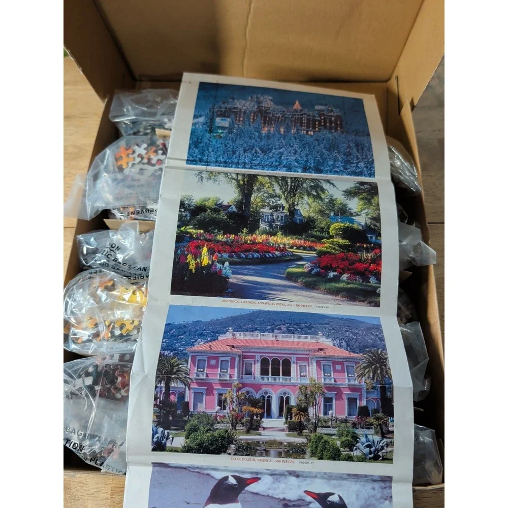 Sure-Lox 10‎ Deluxe Full Size Jigsaw Puzzles 6750 Total Pieces